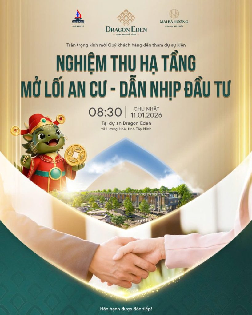 NGHIỆM THU HẠ TẦNG – MỞ LỐI AN CƯ, DẪN NHỊP ĐẦU TƯ